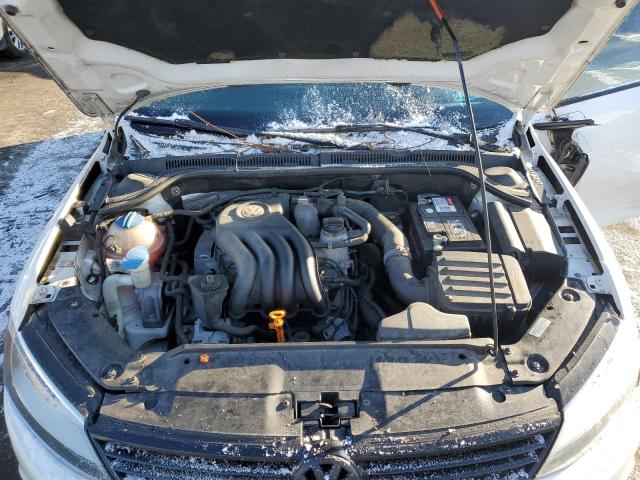 3VW1K7AJ9BM344941 - 2011 VOLKSWAGEN JETTA BASE WHITE photo 11