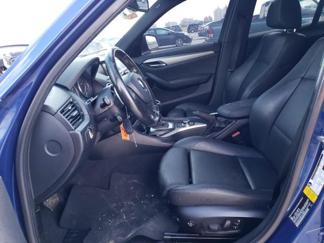 WBAVM1C58FV318383 - 2015 BMW X1 SDRIVE2 BLUE photo 7