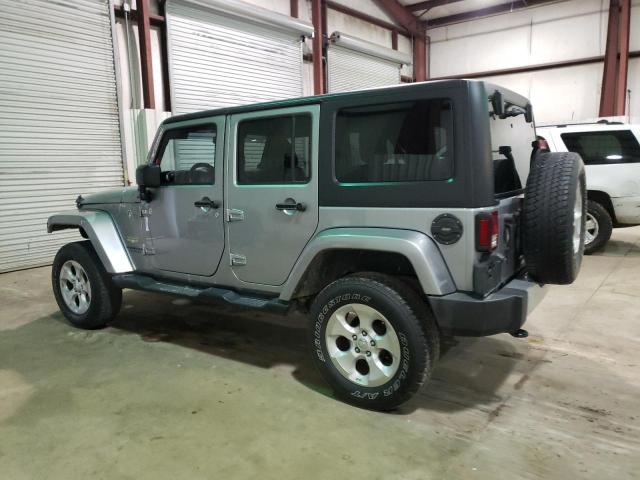 1C4BJWEG0DL666035 - 2013 JEEP WRANGLER U SILVER photo 2