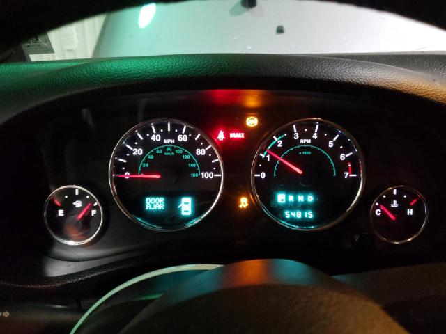 1C4BJWEG0DL666035 - 2013 JEEP WRANGLER U SILVER photo 9