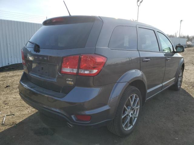 3C4PDCEG5JT380192 - 2018 DODGE JOURNEY GT GRAY photo 3