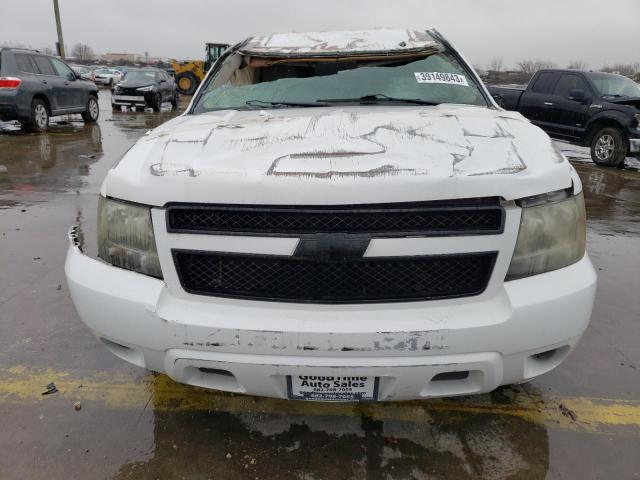 3GNNCFE00AG225550 - 2010 CHEVROLET AVALANCHE WHITE photo 5