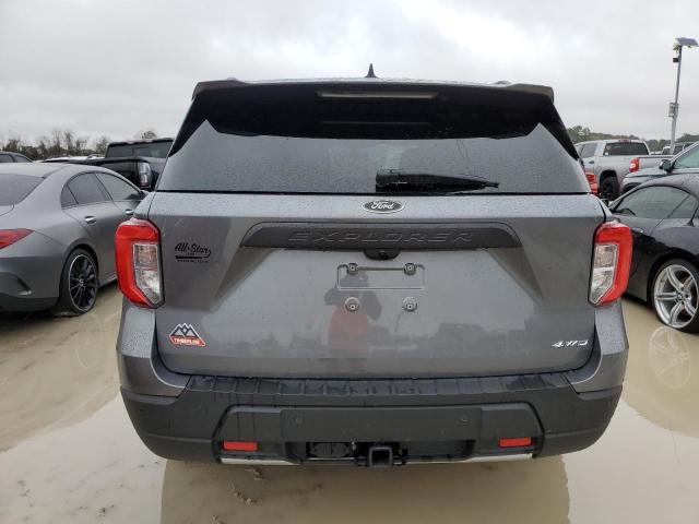 1FMSK8JH7NGA71566 - 2022 FORD EXPLORER T GRAY photo 6