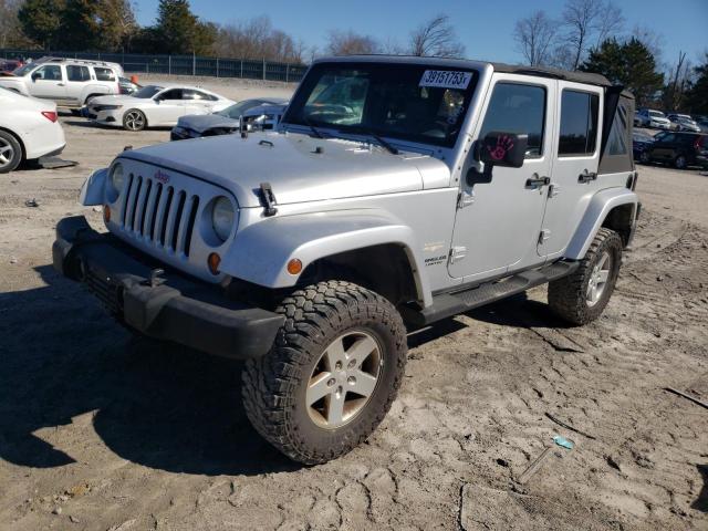 1J4GB591X7L143073 - 2007 JEEP WRANGLER S SILVER photo 1