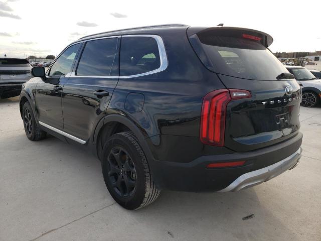 5XYP34HC9LG075208 - 2020 KIA TELLURIDE BLACK photo 2