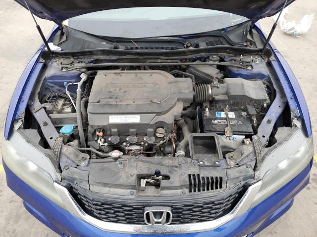 1HGCT2B82DA005267 - 2013 HONDA ACCORD EXL BLUE photo 11