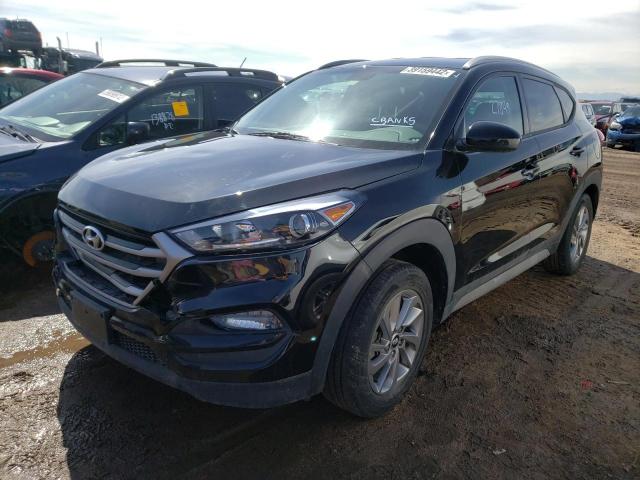 KM8J3CA49JU764398 - 2018 HYUNDAI TUCSON SEL BLACK photo 2