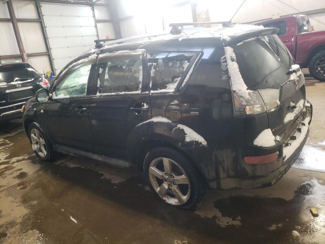 JA4MT41X99Z601910 - 2009 MITSUBISHI OUTLANDER BLACK photo 2