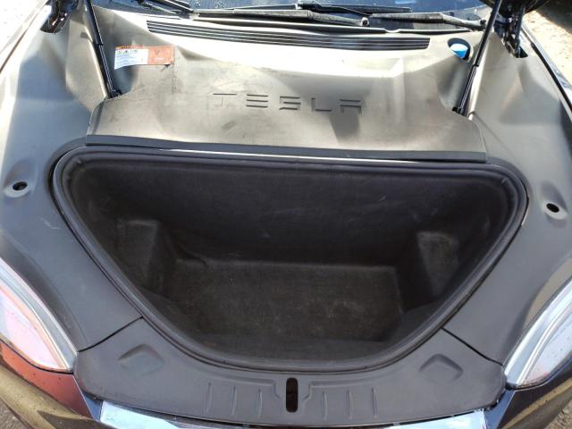 5YJSA1E41JF284412 - 2018 TESLA MODEL S Մոխրագույն լուսանկար 11