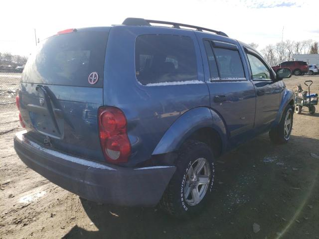 1D4HB38N86F159324 - 2006 DODGE DURANGO SX BLUE photo 3