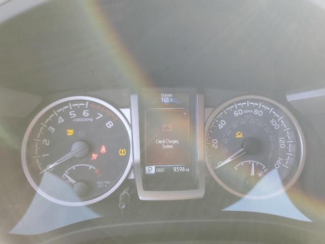 3TMAZ5CN6NM183150 - 2022 TOYOTA TACOMA DOU შავი ფოტო 9