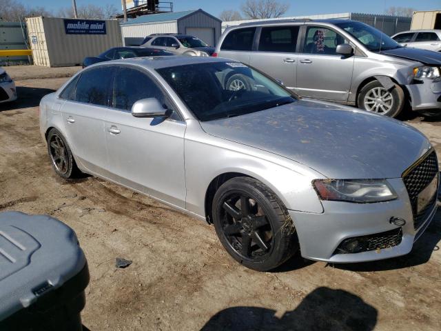 WAUMK78K39N027796 - 2009 AUDI A4 PRESTIG SILVER photo 4