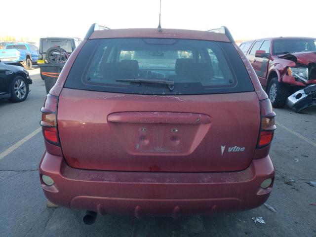 5Y2SL63885Z453595 - 2005 PONTIAC VIBE BURGUNDY photo 6