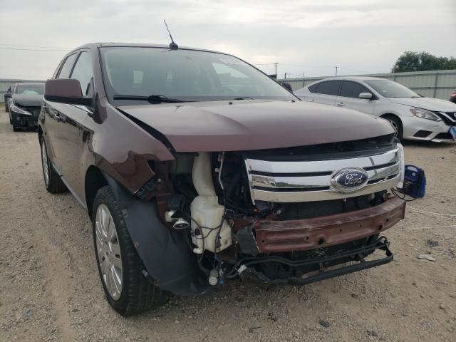 2FMDK3KC2ABA52603 - 2010 FORD EDGE LIMIT MAROON photo 1