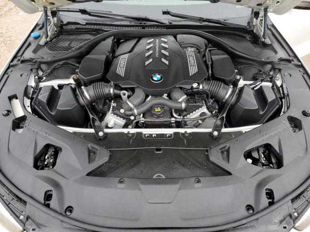 WBABC4C04NCH87687 - 2022 BMW M850XI WHITE photo 11