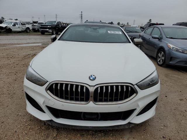 WBABC4C04NCH87687 - 2022 BMW M850XI WHITE photo 5