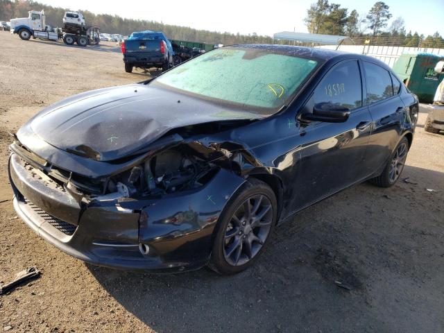 1C3CDFFA5GD822644 - 2016 DODGE DART SXT S BLACK photo 2