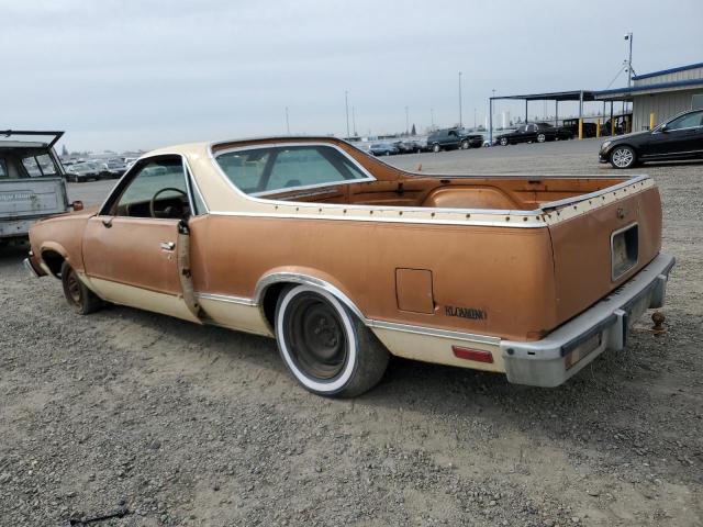 1WB0UBD511760 - 1978 CHEVROLET EL CAMINO BROWN photo 2