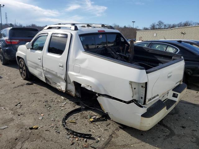 2HJYK16548H532621 - 2008 HONDA RIDGELINE WHITE photo 2