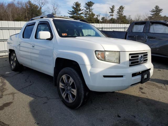 2HJYK16548H532621 - 2008 HONDA RIDGELINE WHITE photo 4