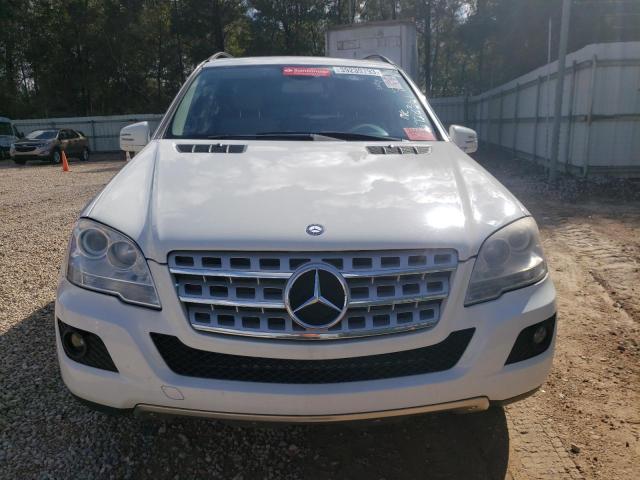 4JGBB2FBXBA728361 - 2011 MERCEDES-BENZ ML 350 BLU WHITE photo 5