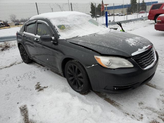 1C3CCBBG9DN715494 - 2013 CHRYSLER 200 TOURIN BLACK photo 4