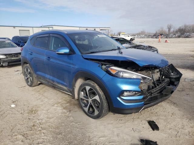 KM8J3CA24GU122887 - 2016 HYUNDAI TUCSON LIM BLUE photo 4