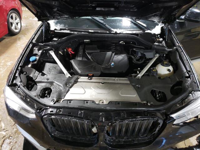 5UXTY5C06M9E02025 - 2021 BMW X3 XDRIVE3 BLACK photo 11