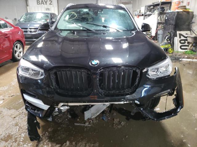5UXTY5C06M9E02025 - 2021 BMW X3 XDRIVE3 BLACK photo 5