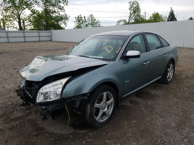 1MEHM42W68G618800 - 2008 MERCURY SABLE PREM GREEN photo 2