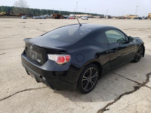 JF1ZNAA10D2****** - 2013 TOYOTA SCION FR-S BLACK photo 4