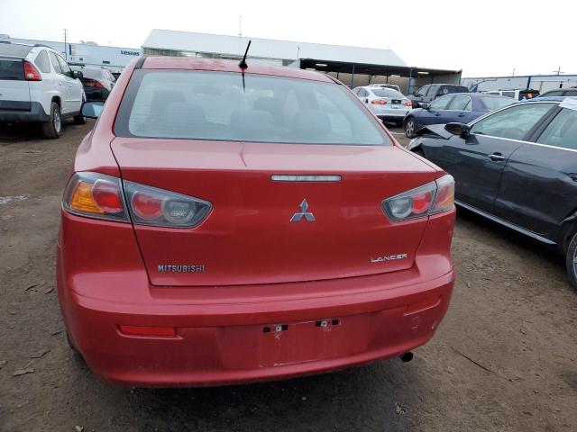 JA32U2FUXEU019544 - 2014 MITSUBISHI LANCER ES/ RED photo 6