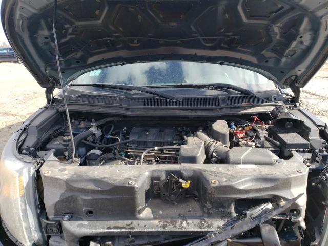 1FM5K8AR9DGA38606 - 2013 FORD EXPLORER P BLUE photo 12