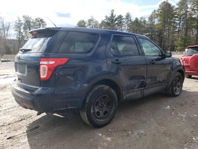 1FM5K8AR9DGA38606 - 2013 FORD EXPLORER P BLUE photo 3