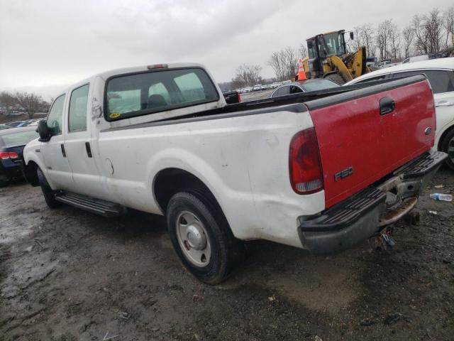 1FTSW20P97EA13794 - 2007 FORD F250 SUPER WHITE photo 2