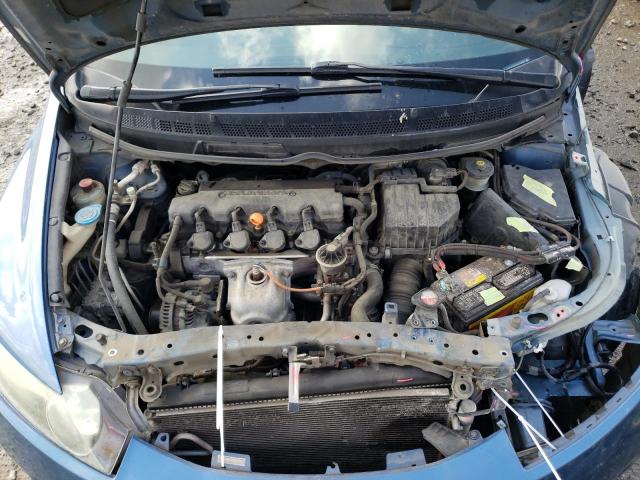 19XFA1F65AE023579 - 2010 HONDA CIVIC LX-S Niebieski zdjęcie 7