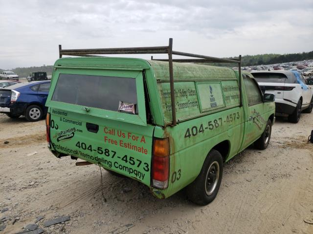 1N6SD11S8SC304811 - 1995 NISSAN TRUCK GREEN photo 4