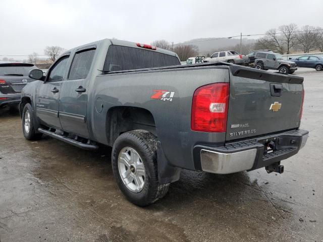 3GCPKSE34BG103041 - 2011 CHEVROLET SILVERADO GRAY photo 2