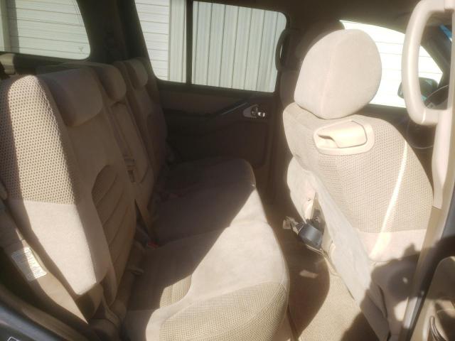 5N1AR18UX6C604519 - 2006 NISSAN PATHFINDER ნაცრისფერი ფოტო 11