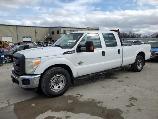 1FT8W3AT2FEA64550 - 2015 FORD F350 SUPER WHITE photo 1