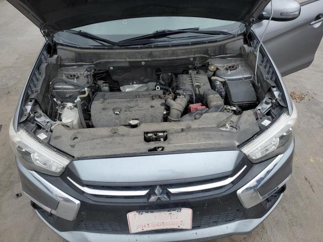 JA4AP3AU8KU035250 - 2019 MITSUBISHI OUTLANDER ვერცხლისფერი ფოტო 12