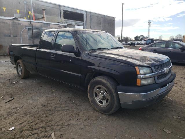 1GCEC19V14E247604 - 2004 CHEVROLET SILVERADO BLACK photo 4