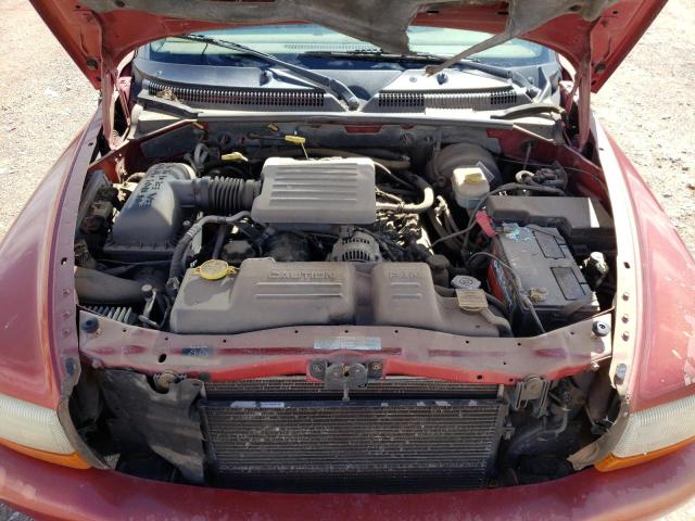 1B4HR28N41F577923 - 2001 DODGE DURANGO RED photo 7