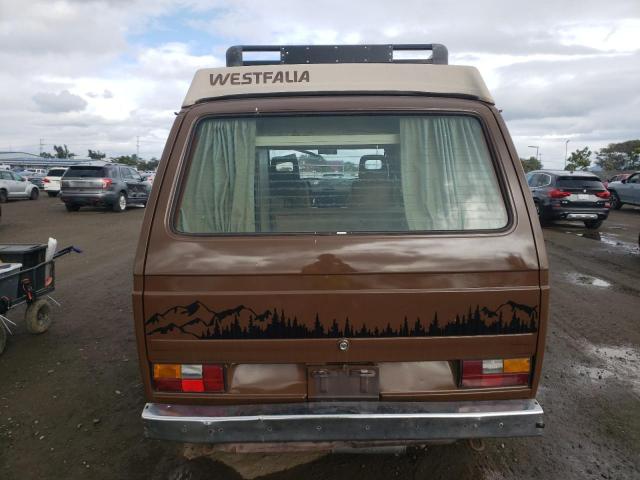 WV2ZB0254FH032469 - 1985 VOLKSWAGEN VANAGON CA BROWN photo 6