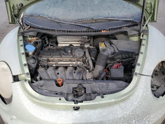 3VWPG31C59M503485 - 2009 VOLKSWAGEN NEW BEETLE GREEN photo 11