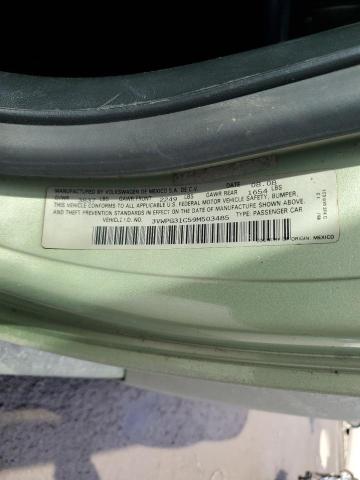 3VWPG31C59M503485 - 2009 VOLKSWAGEN NEW BEETLE GREEN photo 13