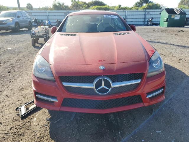 WDDPK5HA9CF007569 - 2012 MERCEDES-BENZ SLK 350 RED photo 5