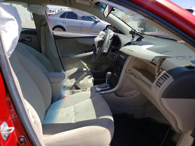 1NXBU4EE0AZ344281 - 2010 TOYOTA COROLLA BA 红色 照片 5