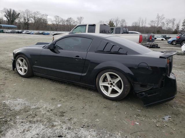 1ZVHT82H785171755 - 2008 FORD MUSTANG GT BLACK photo 2