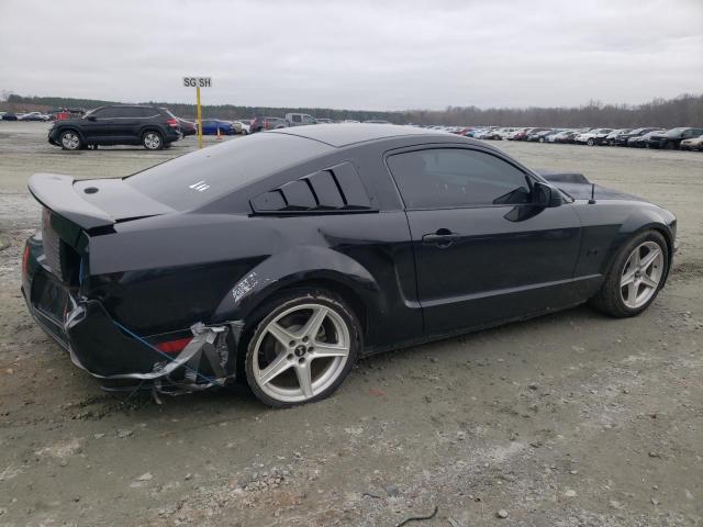 1ZVHT82H785171755 - 2008 FORD MUSTANG GT BLACK photo 3